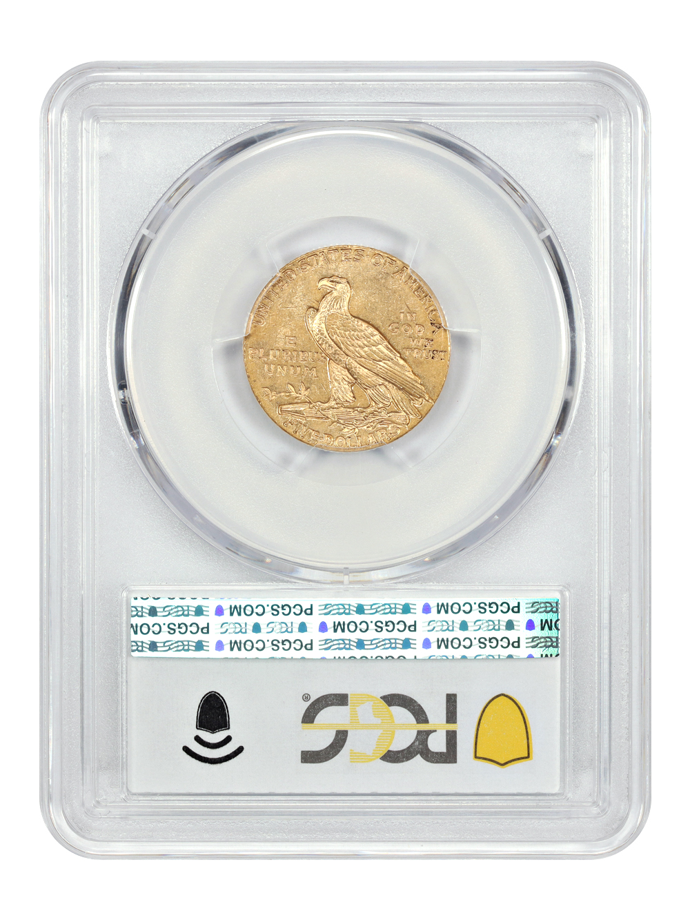 image for: 1911 $5  PCGS AU58