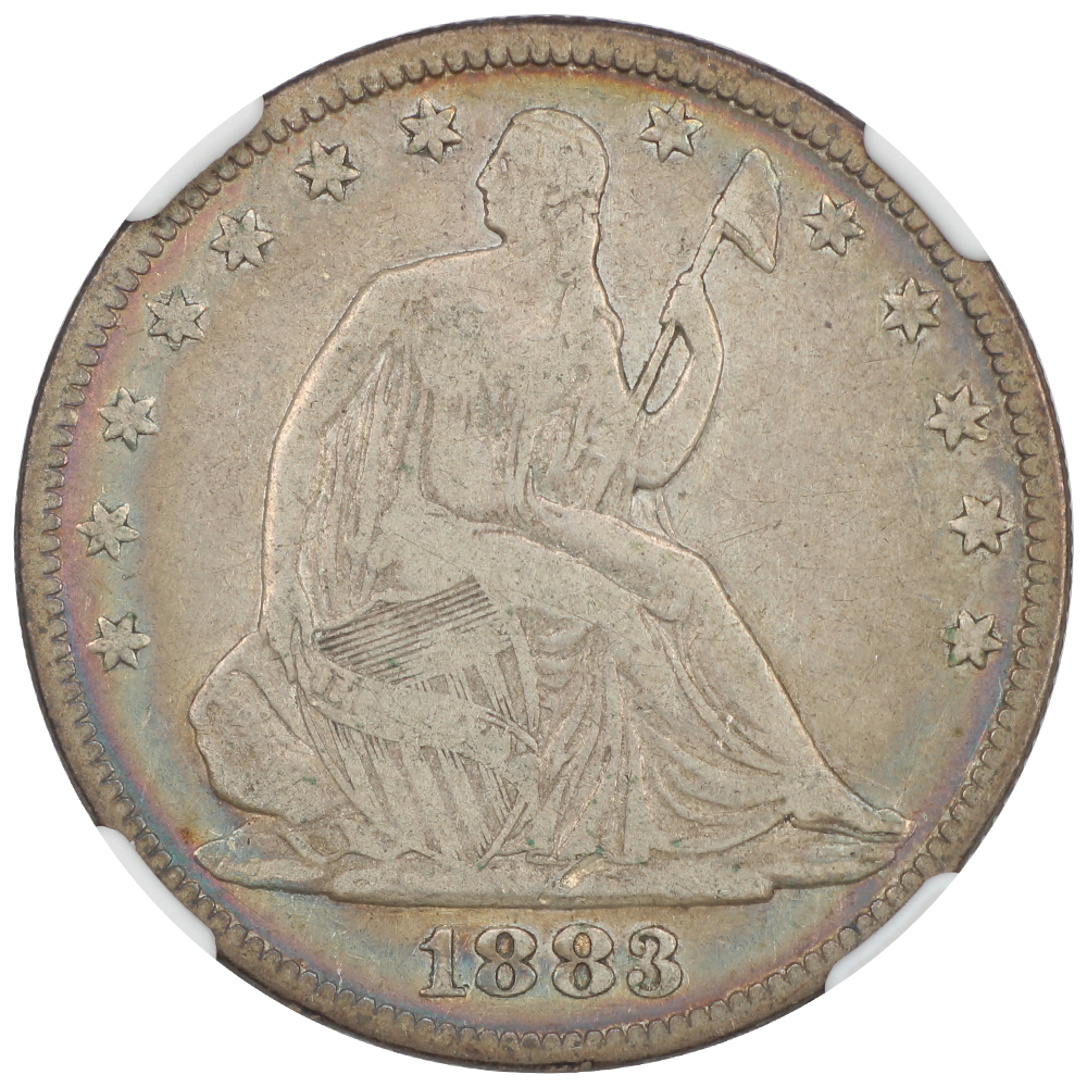 image for: 1883 50c NGC F15