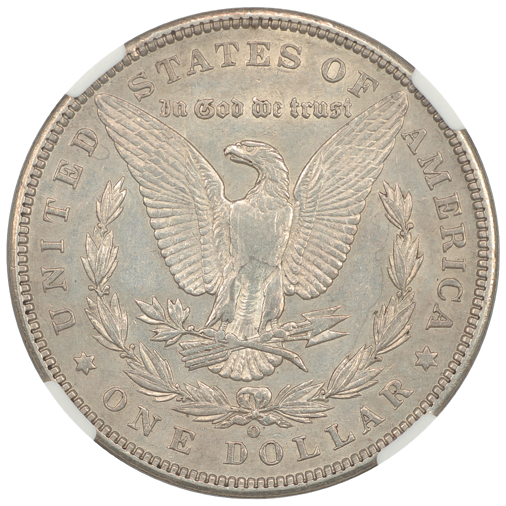 image for: 1893-O $1 NGC AU55