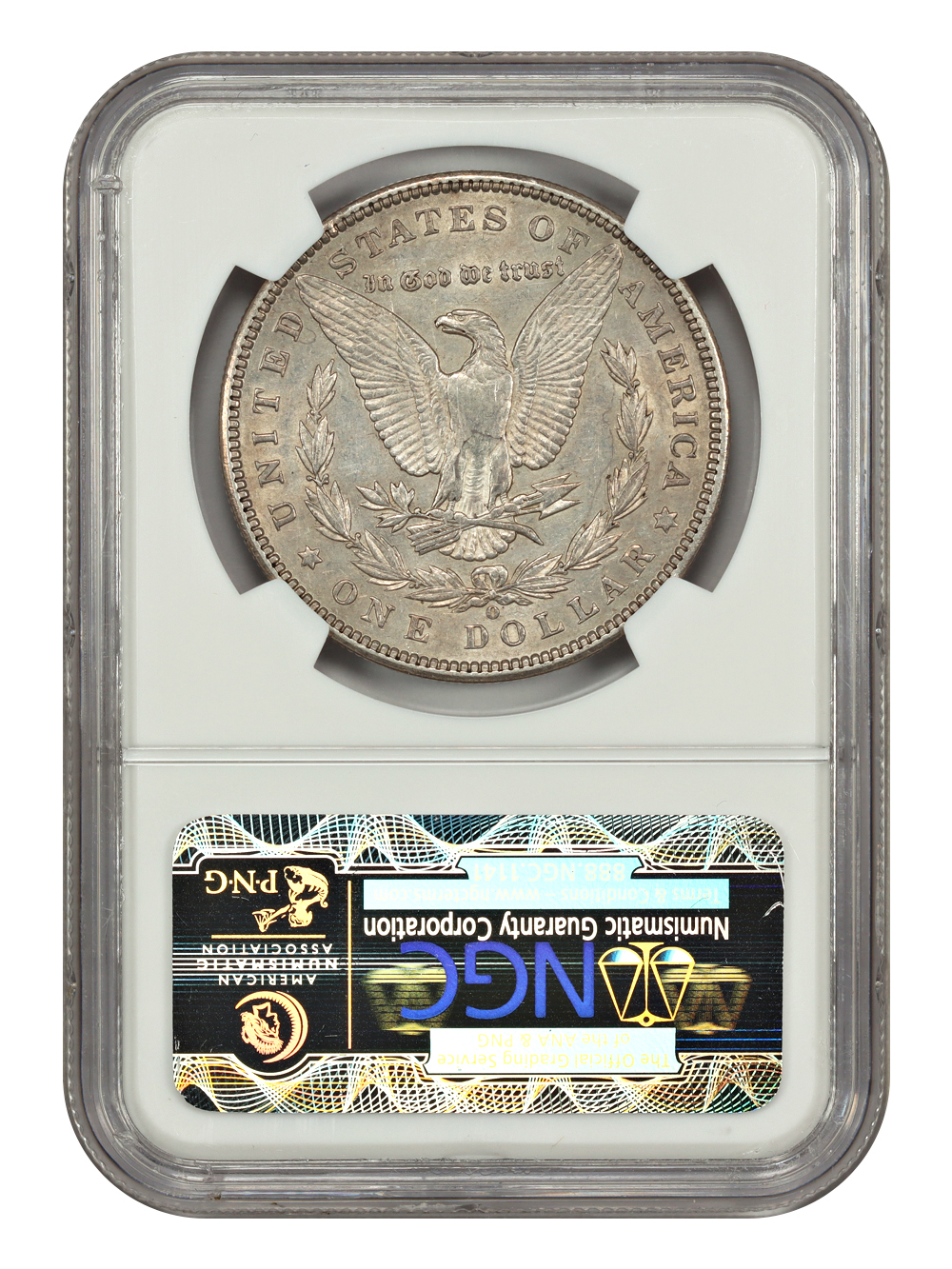 image for: 1893-O $1 NGC AU55