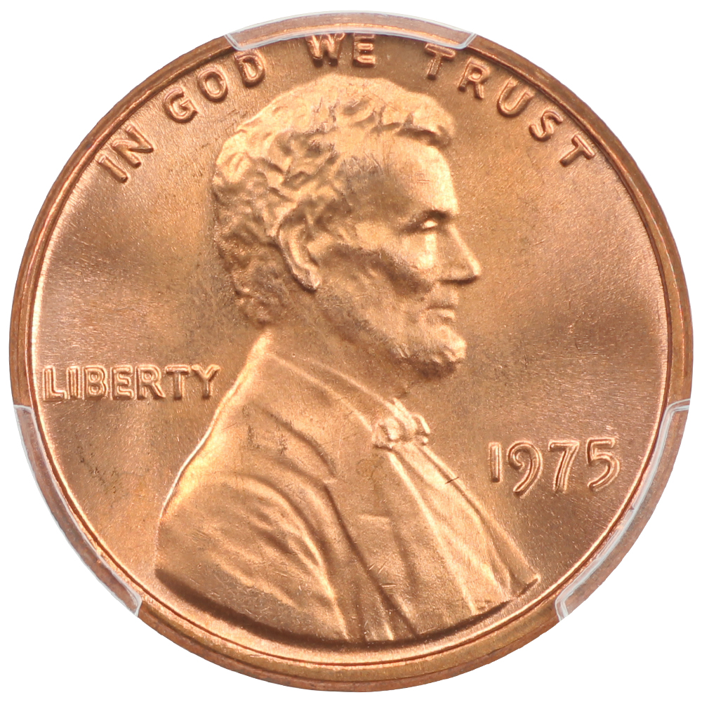 image for: 1975 1c PCGS MS67 RD