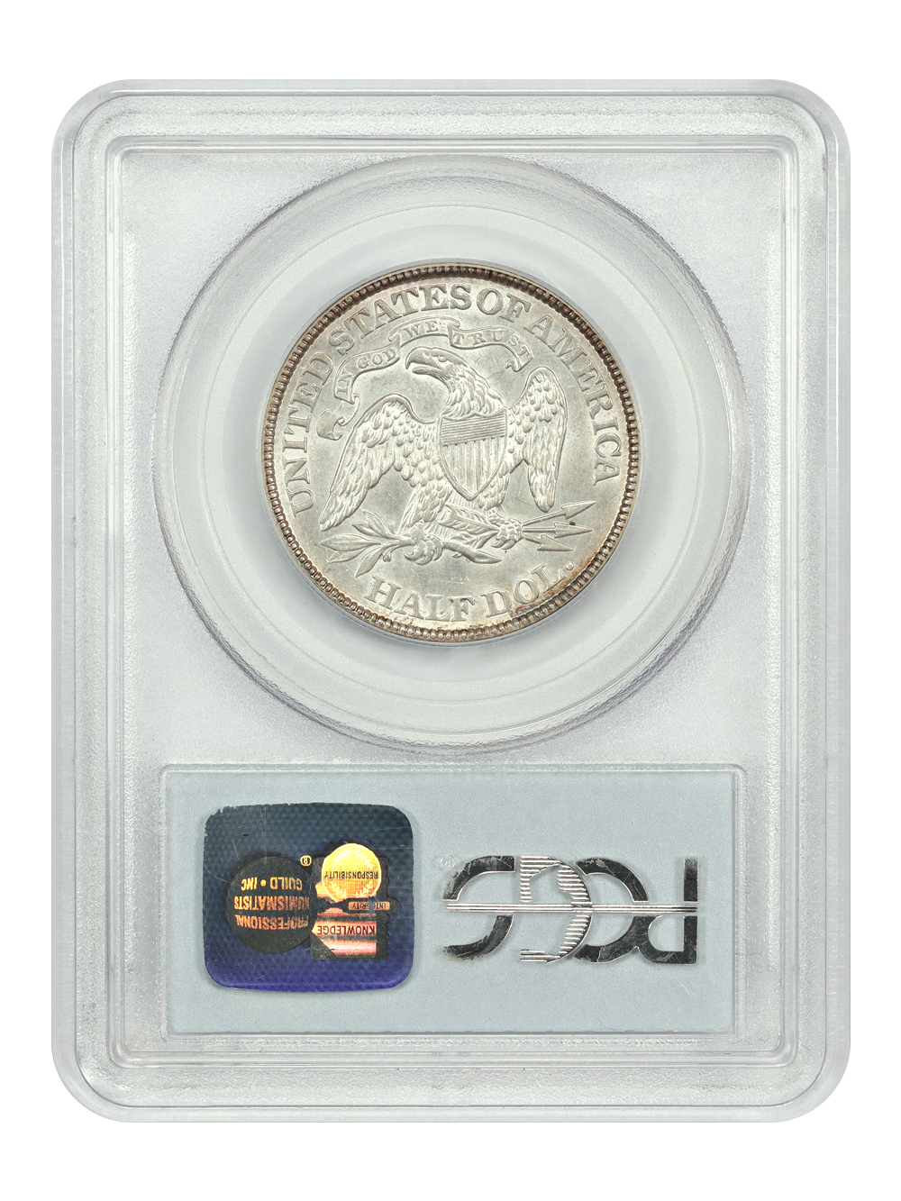 image for: 1874 Arrows 50c PCGS AU55