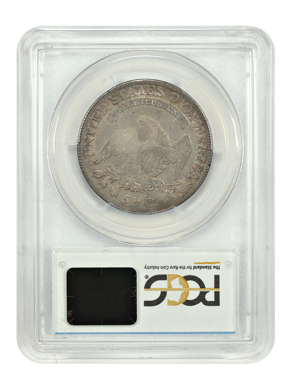 image for: 1809 XXX Edge, O-102 EDS 50c PCGS F12
