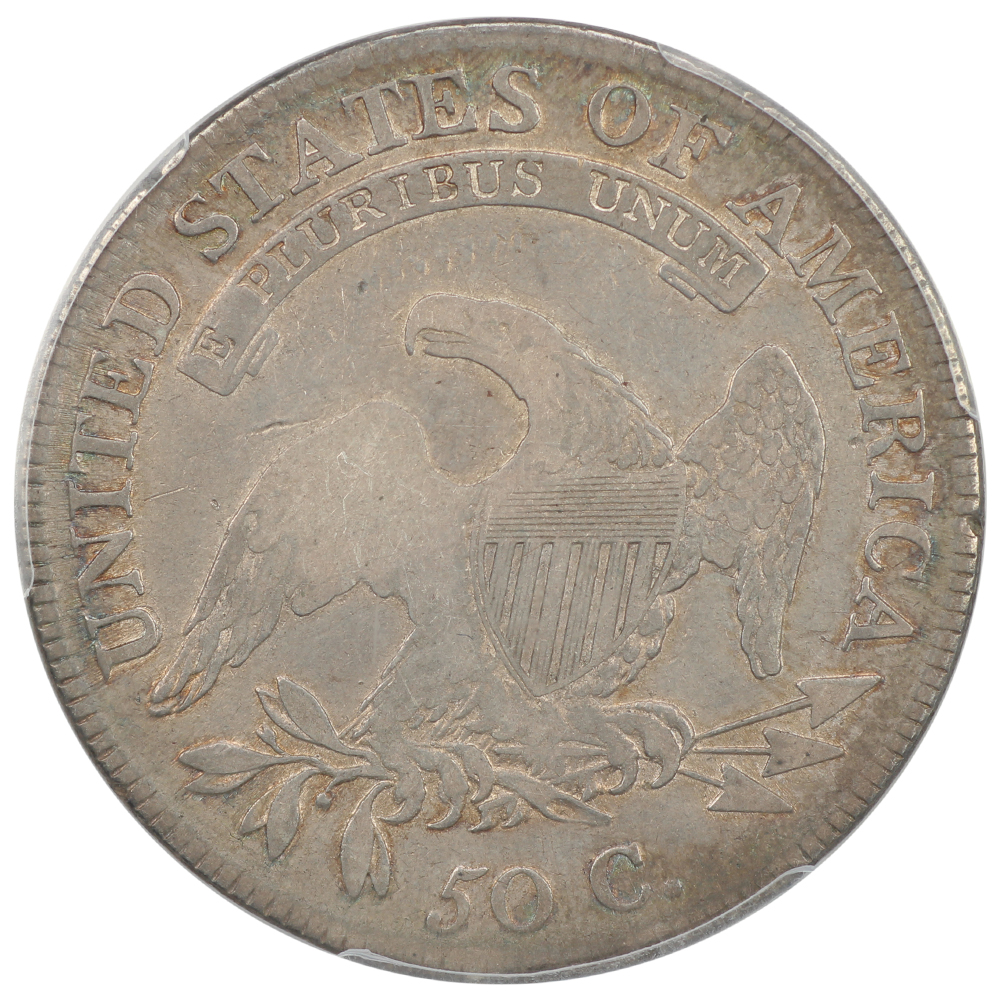 image for: 1809 XXX Edge, O-102 EDS 50c PCGS F12