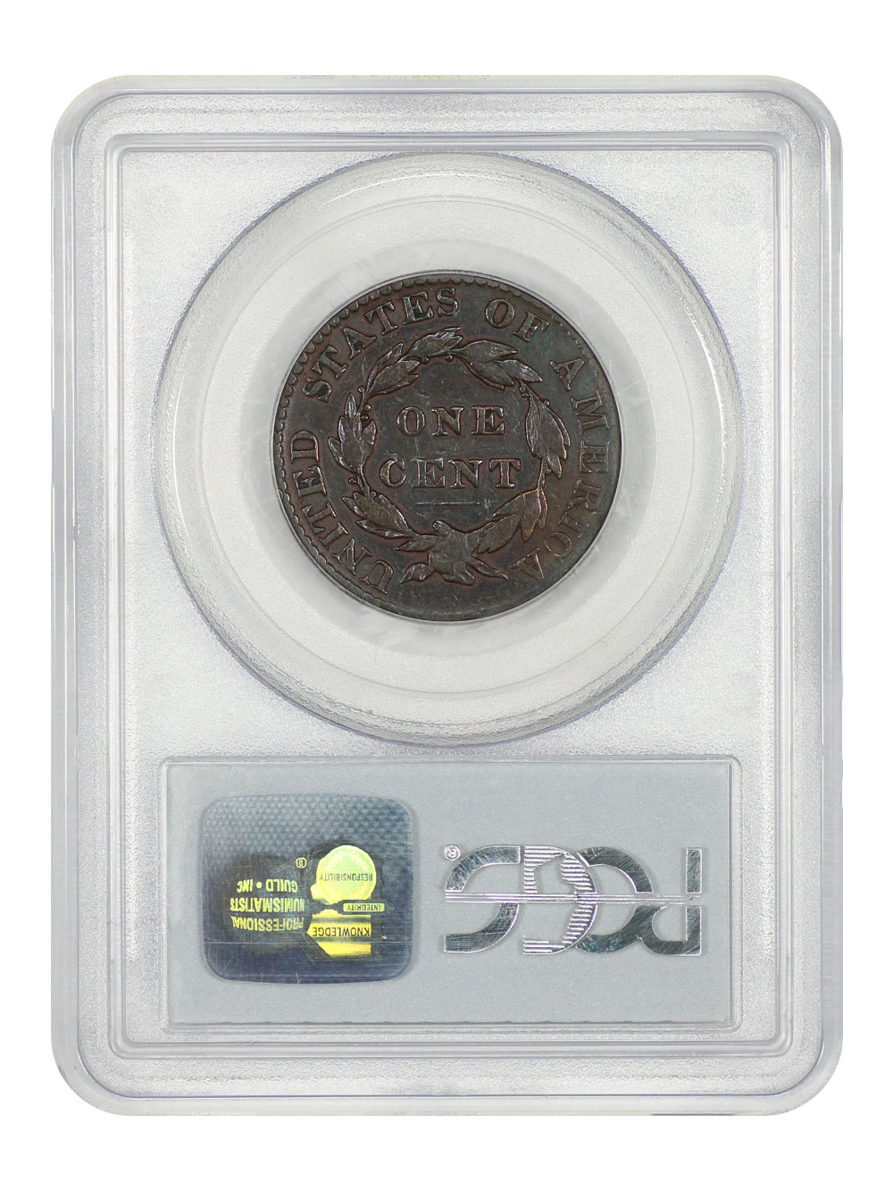 image for: 1824 1c PCGS F12 BN