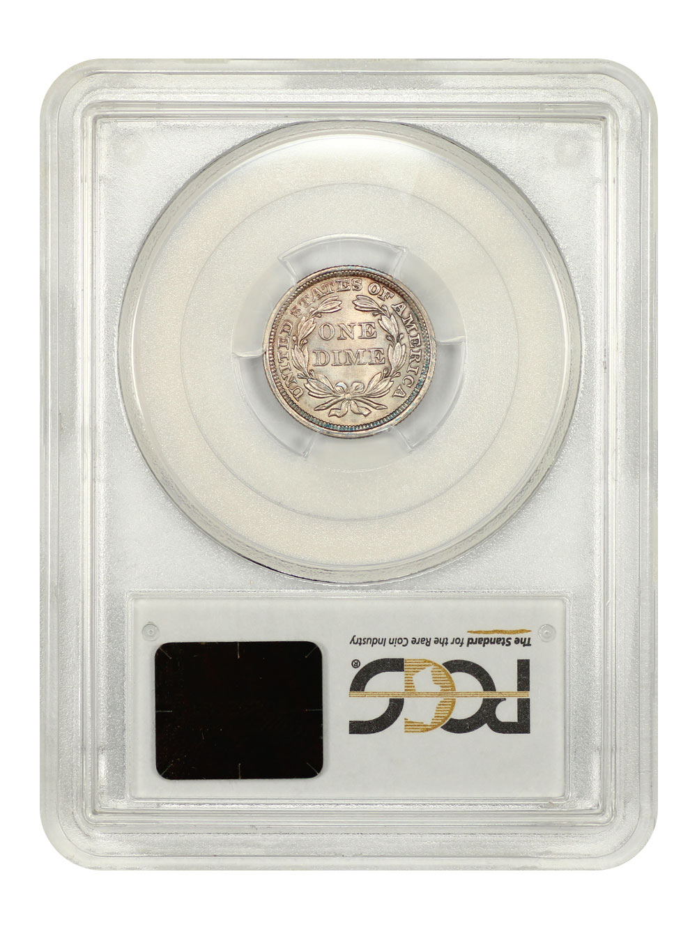 image for: 1859 10c PCGS MS64