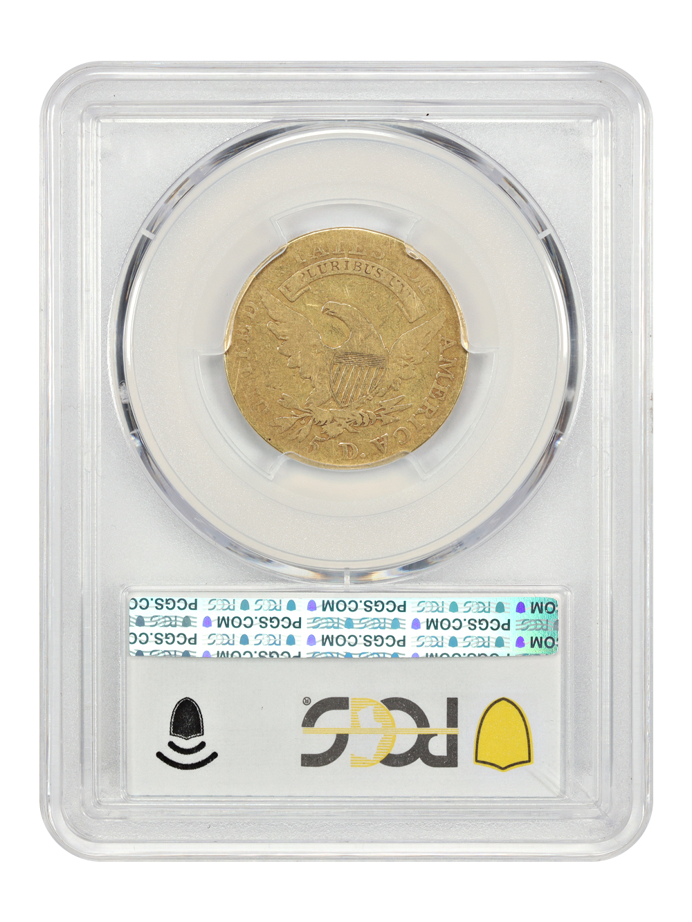 image for: 1809/8 $5 PCGS G4