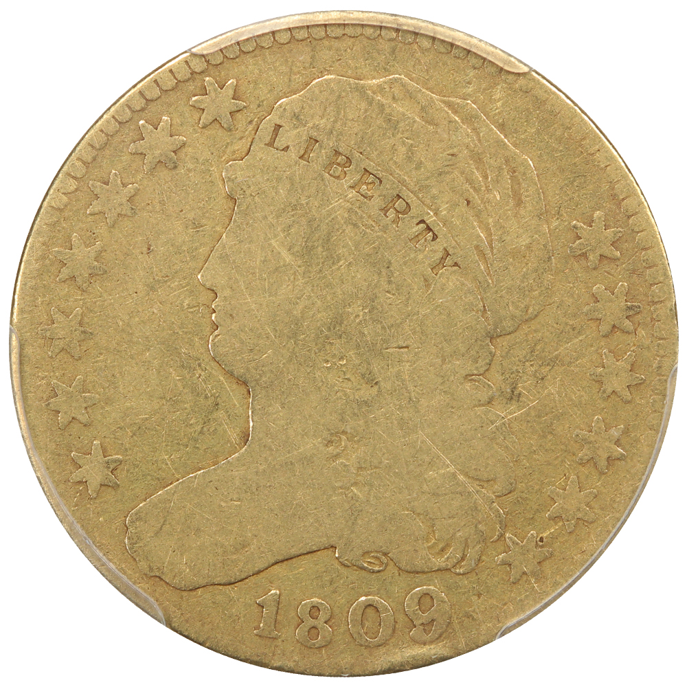 image for: 1809/8 $5 PCGS G4