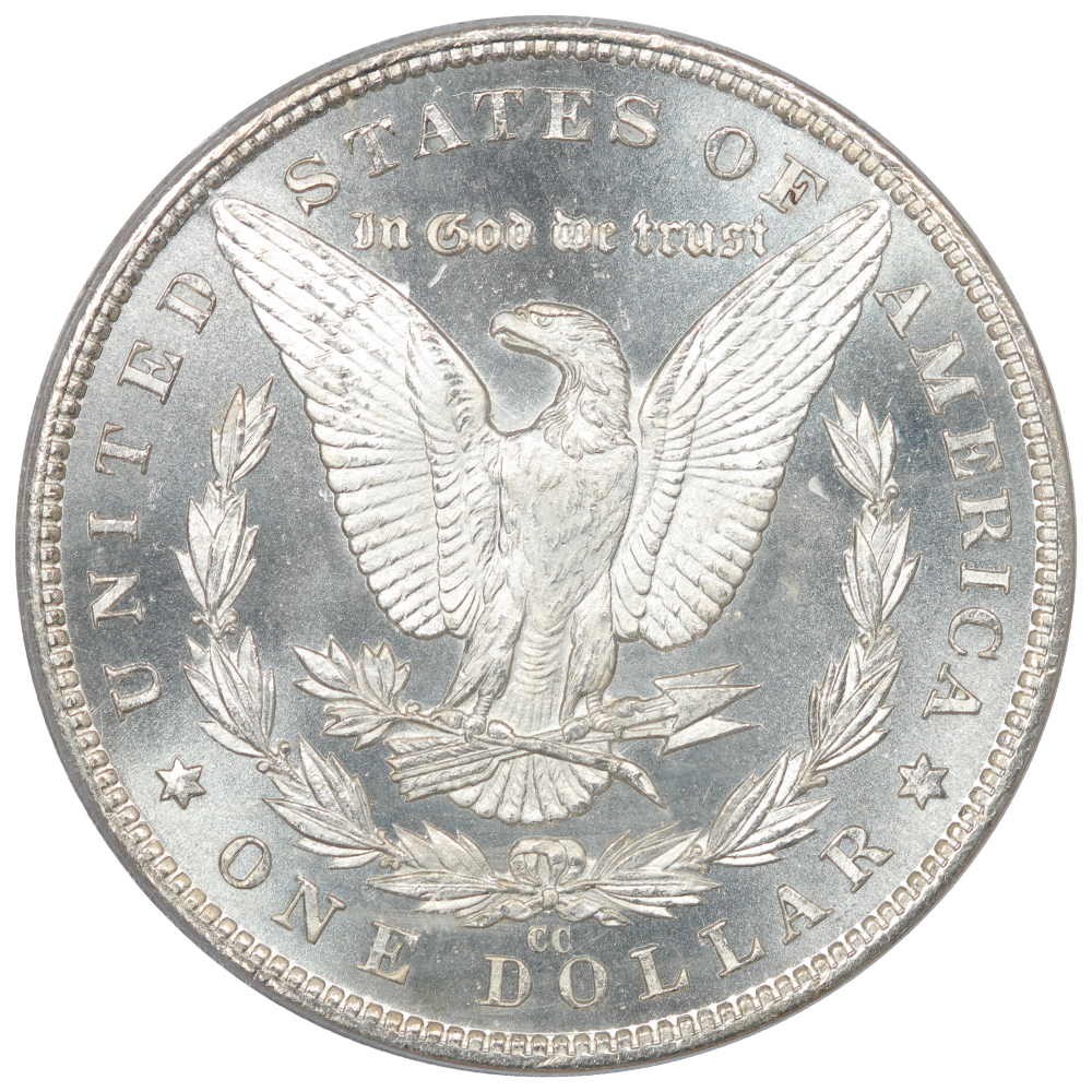 image for: 1883-CC $1  PCGS MS64 DMPL