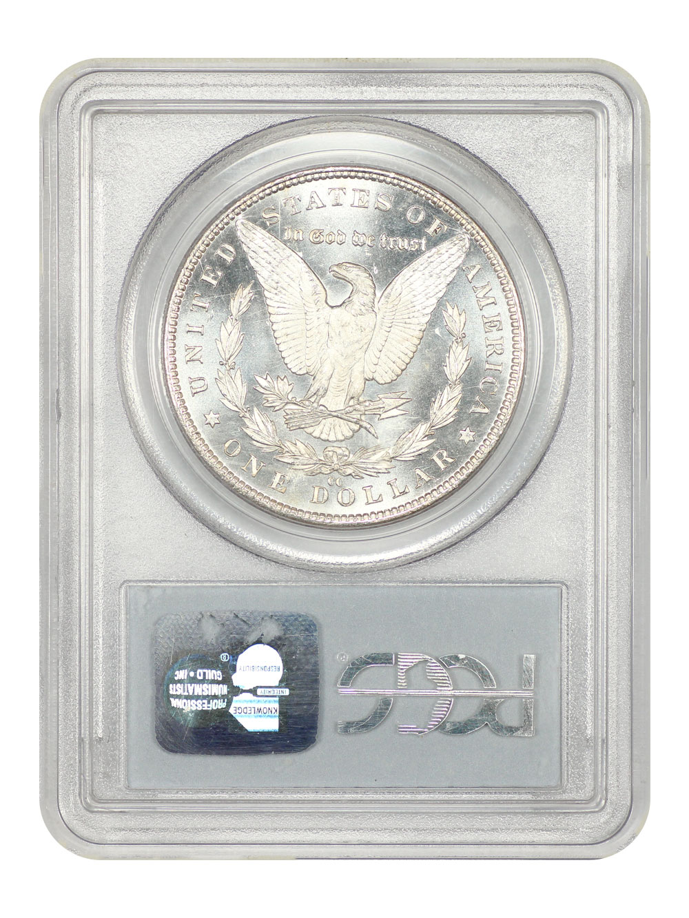 image for: 1883-CC $1  PCGS MS64 DMPL