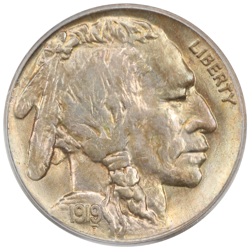 image for: 1919 5c PCGS MS64