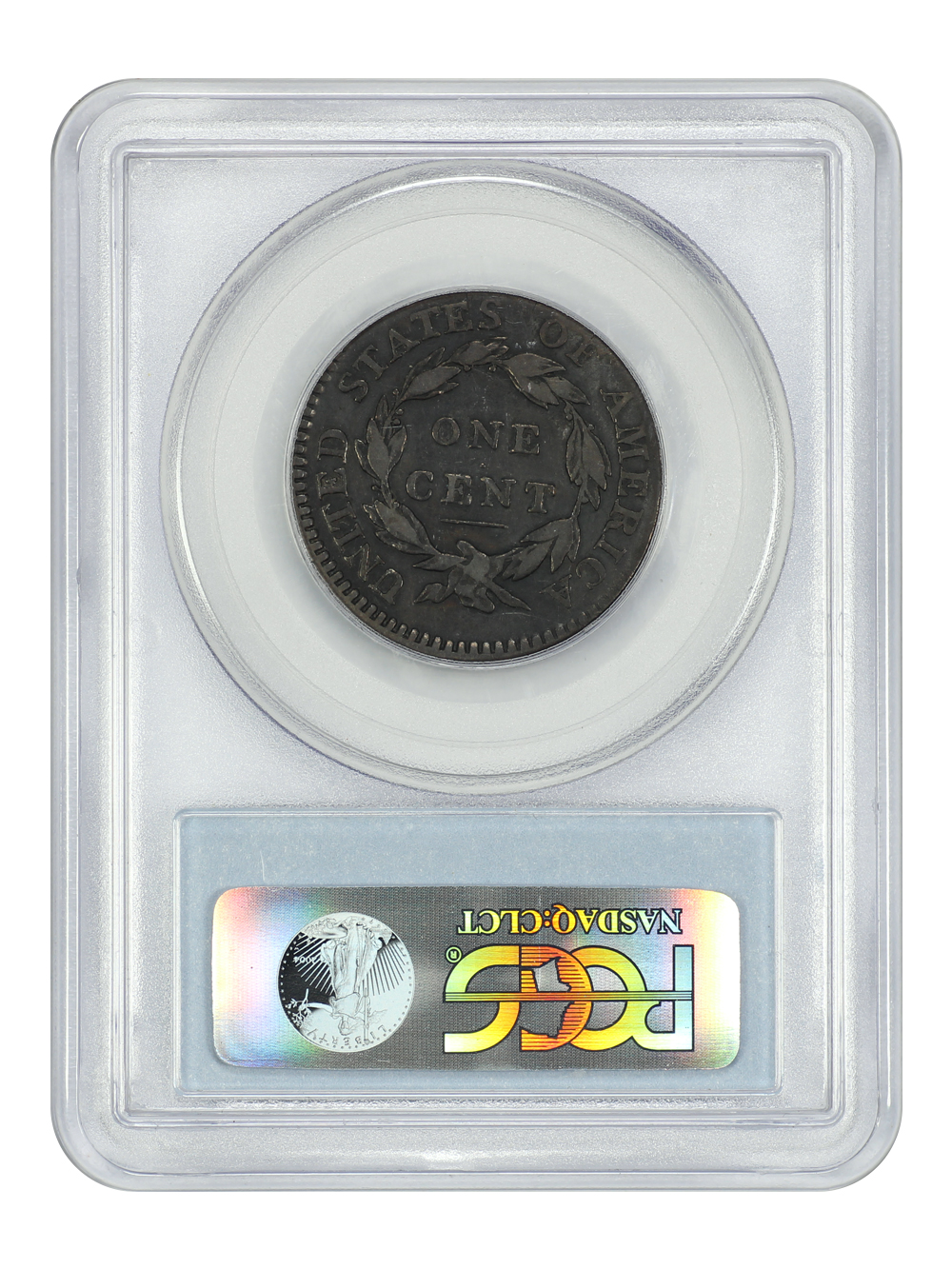 image for: 1814 Crosslet 4 1c PCGS VF20 BN