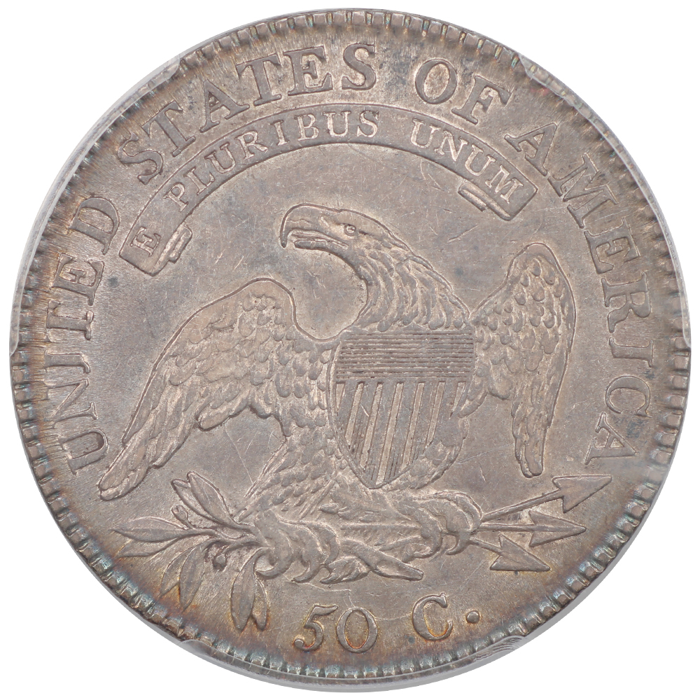 image for: 1817 Punctuated Date 50c PCGS AU50