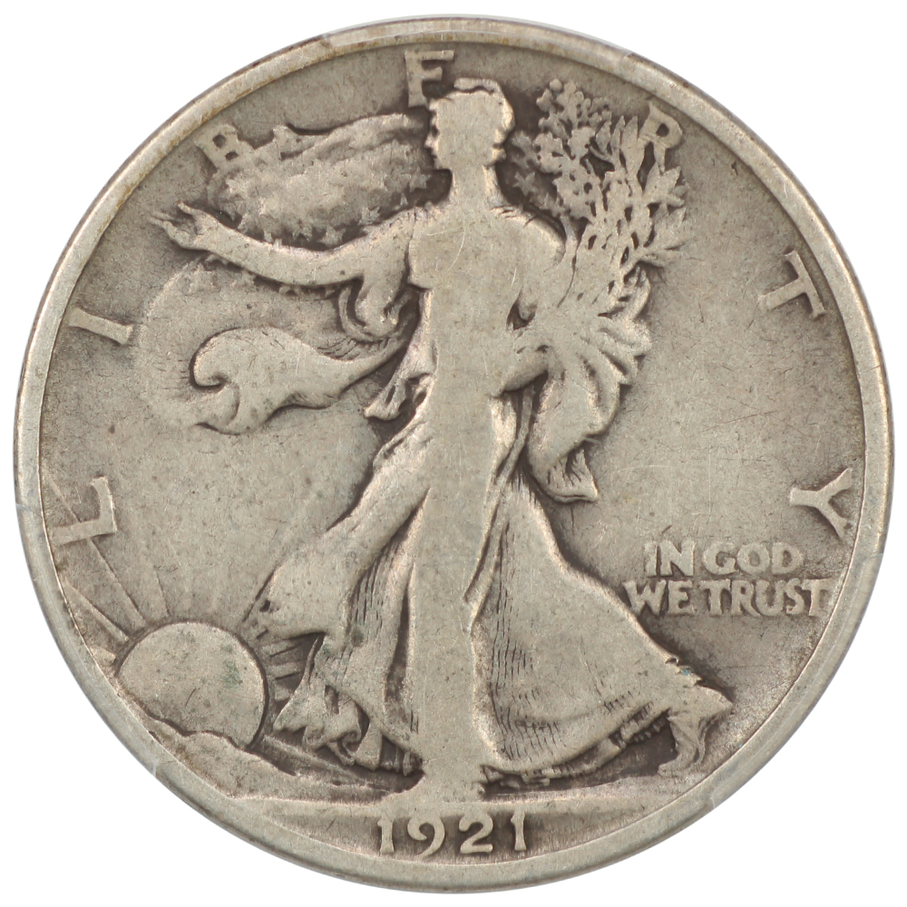 image for: 1921-D 50c PCGS G6