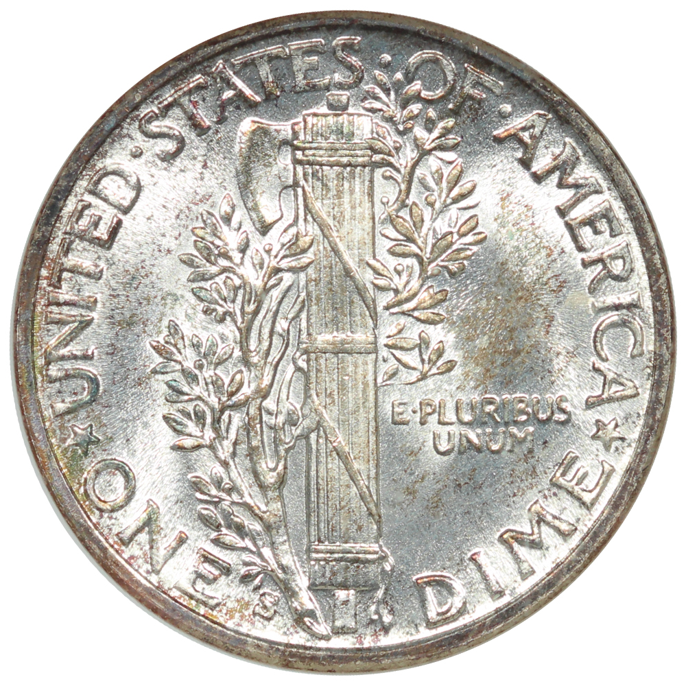 image for: 1943-S 10c NGC MS66