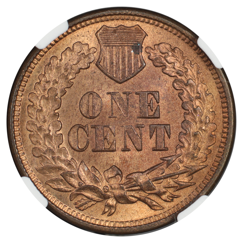 image for: 1866 1c NGC MS64 RB