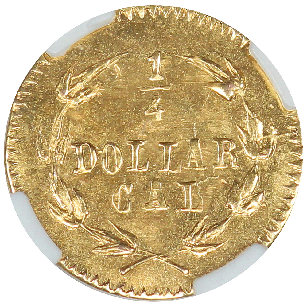 thumbnail for: 1875 BG-847 25c NGC MS65