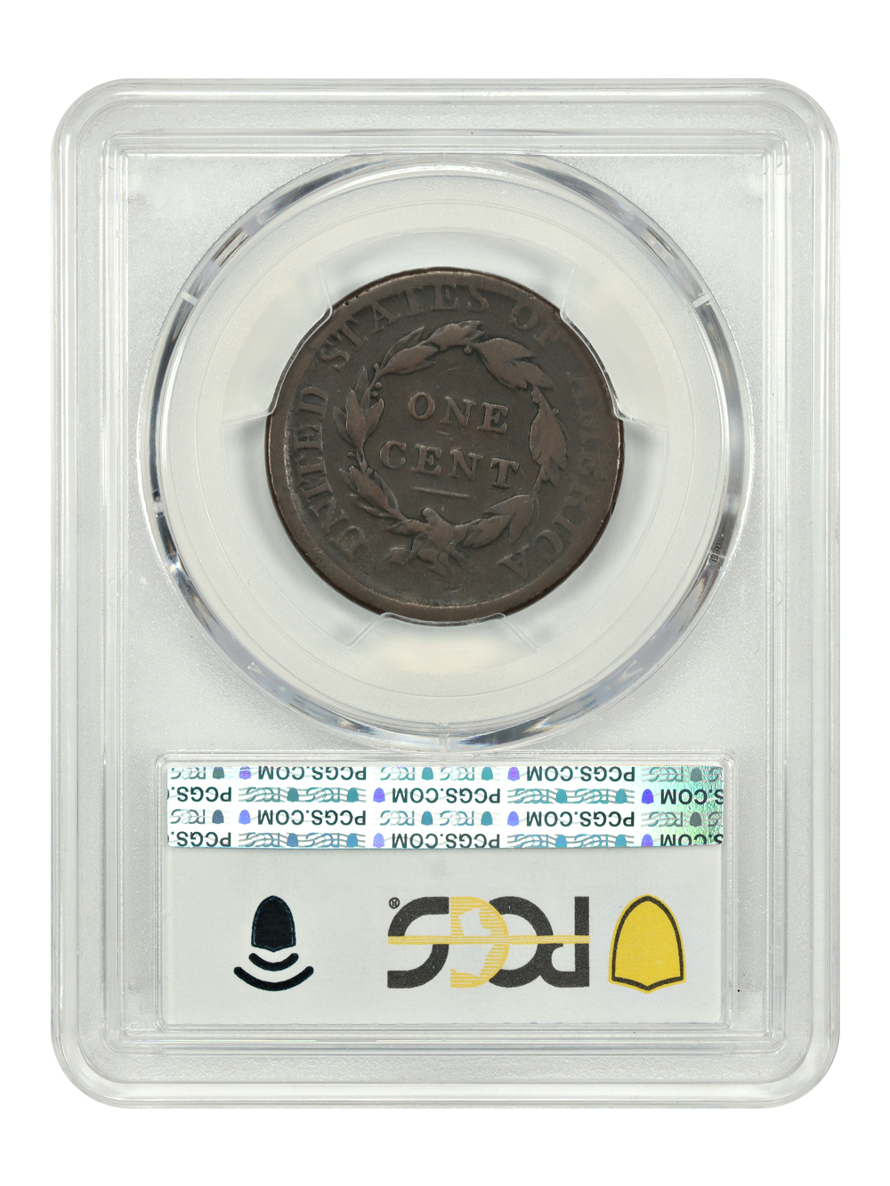 image for: 1814 Plain 4 1c PCGS G6 BN