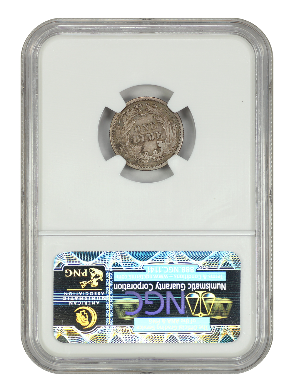 image for: 1879 10c NGC AU53