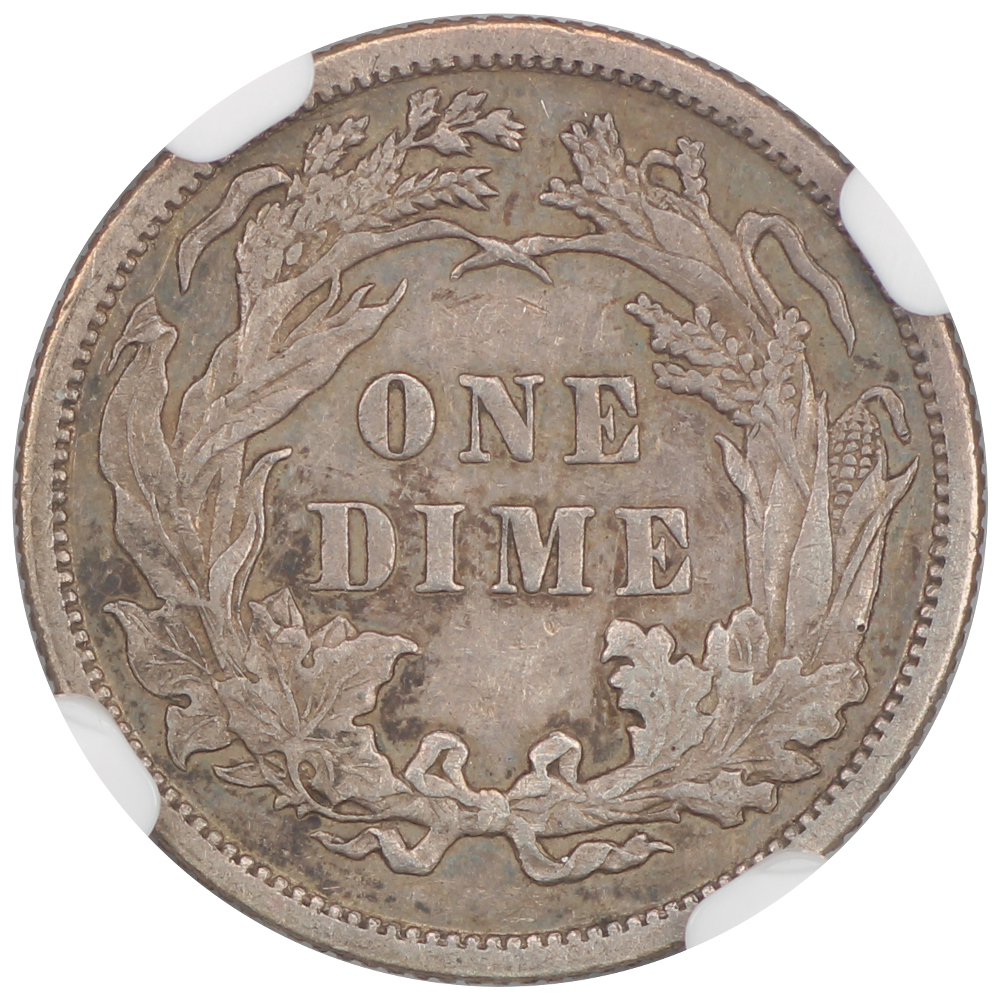 image for: 1879 10c NGC AU53