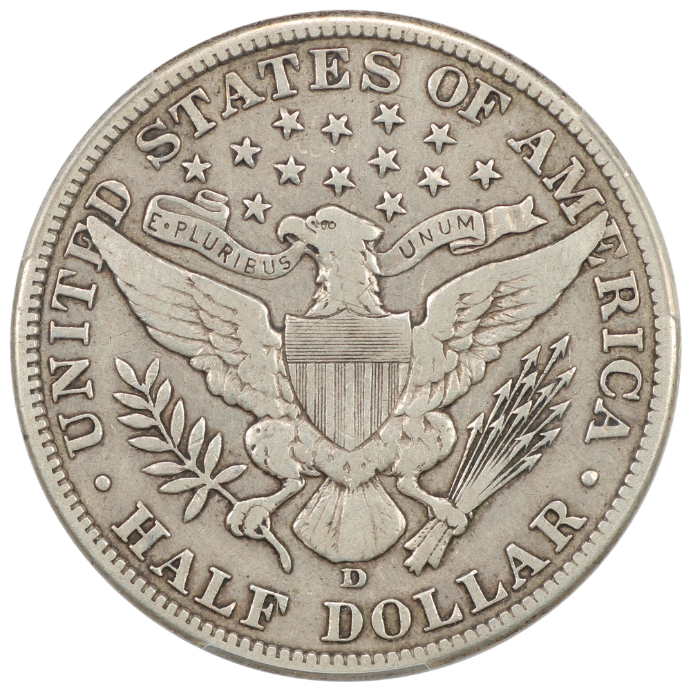 image for: 1915-D 50c PCGS VF25