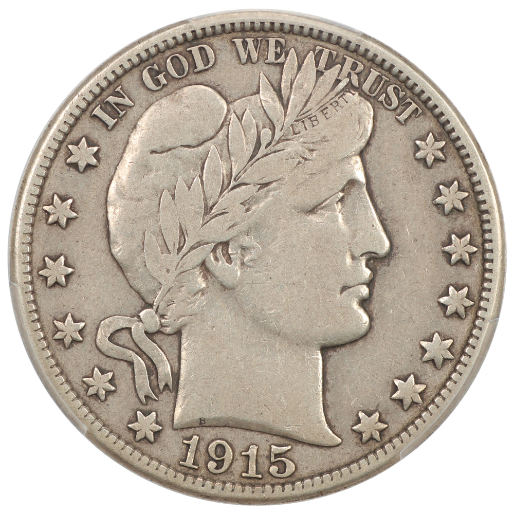 image for: 1915-D 50c PCGS VF25