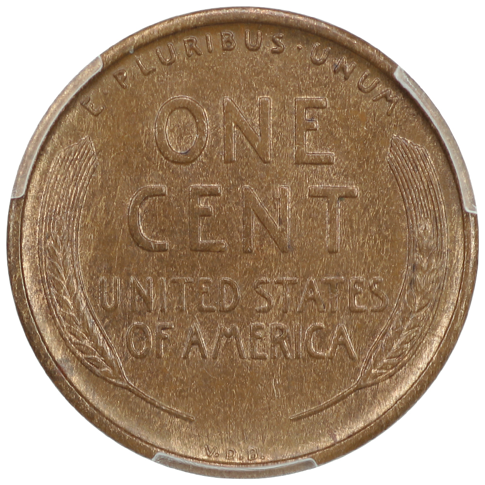 image for: 1909-S VDB 1c PCGS MS63 BN