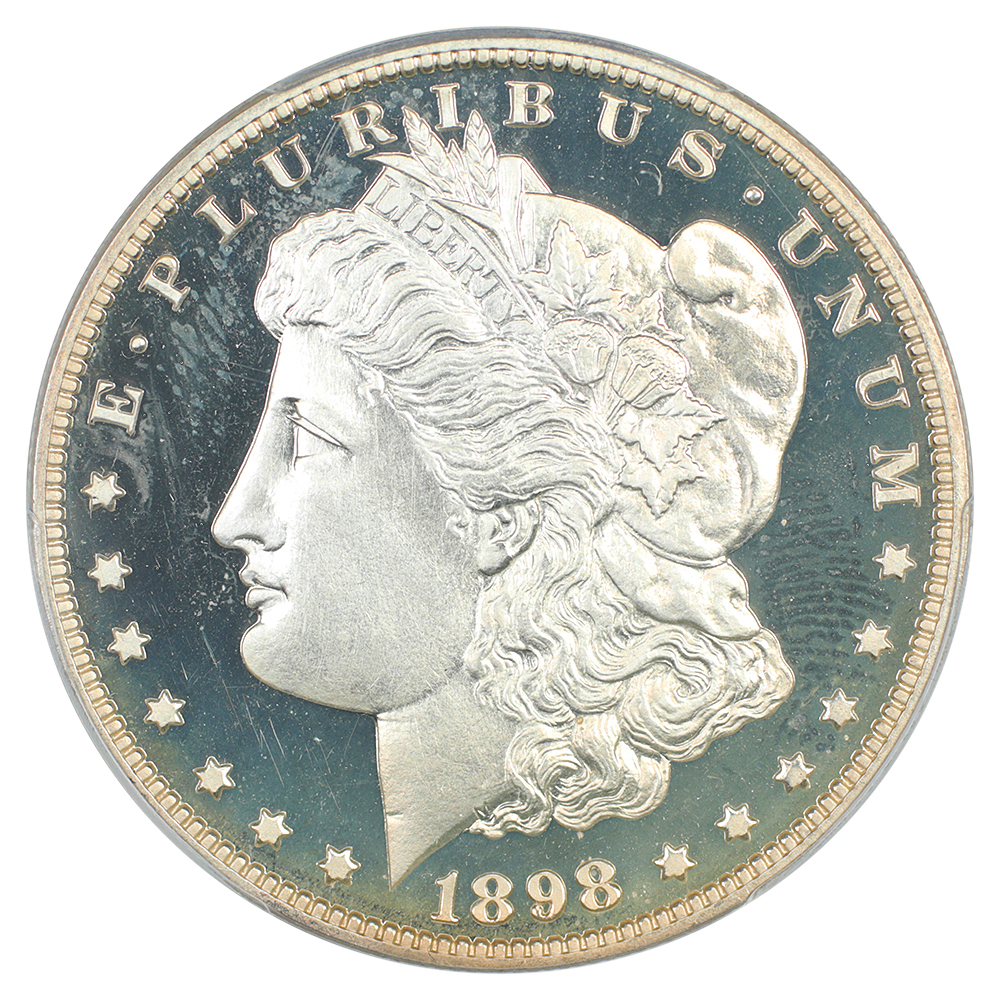 image for: 1898 $1 PCGS PR67 DCAM