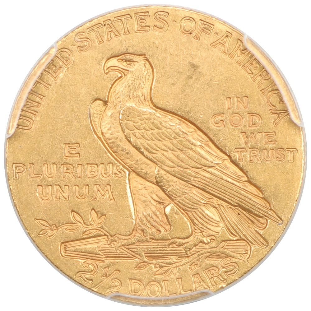 image for: 1910 $2 1/2 PCGS MS63