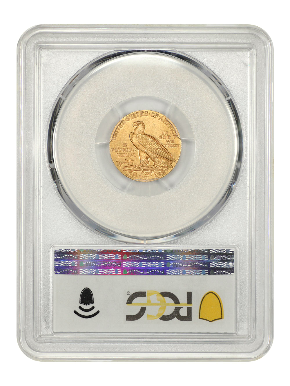 image for: 1910 $2 1/2 PCGS MS63