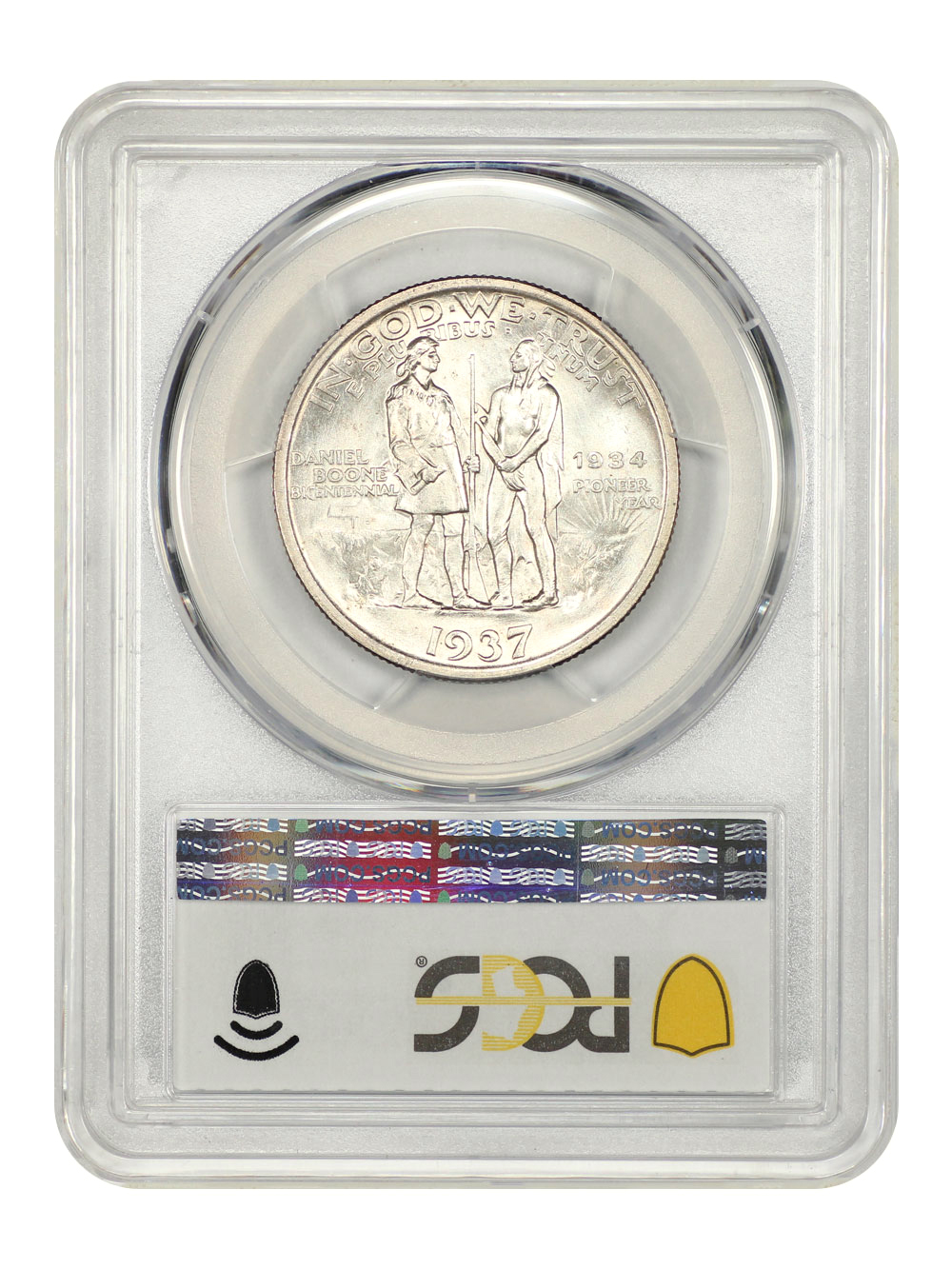 image for: 1937 Boone 50c PCGS MS66