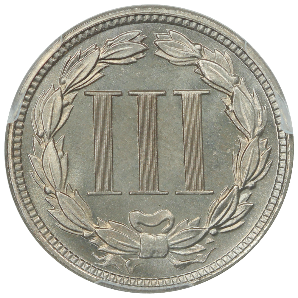 image for: 1882 3cN PCGS PR67