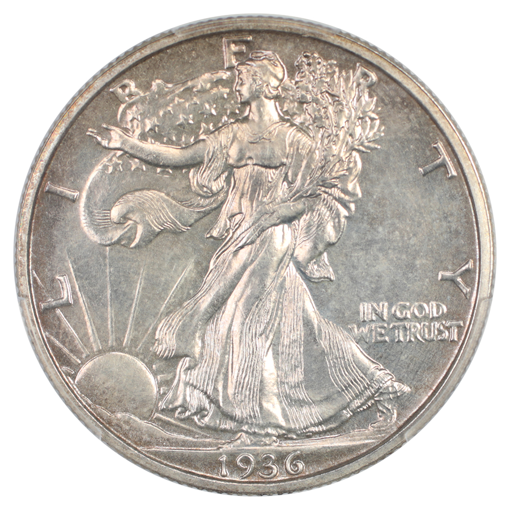 image for: 1936 50c PCGS PR65