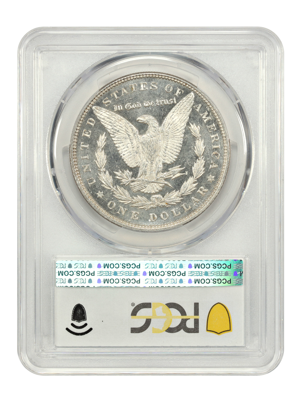 image for: 1890 $1  PCGS MS63 DMPL
