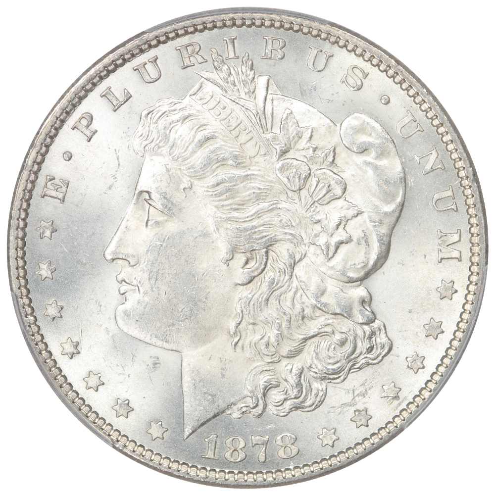 image for: 1878 7/8TF Strong $1  PCGS MS65