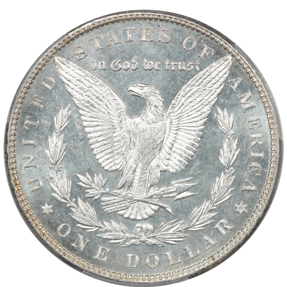 image for: 1887 $1  PCGS MS65 PL