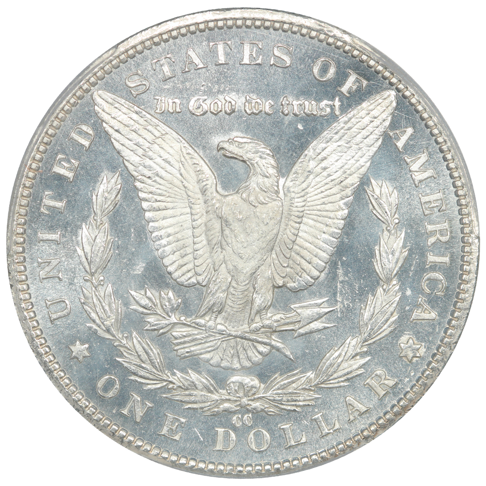 image for: 1885-CC $1  PCGS MS65 DMPL
