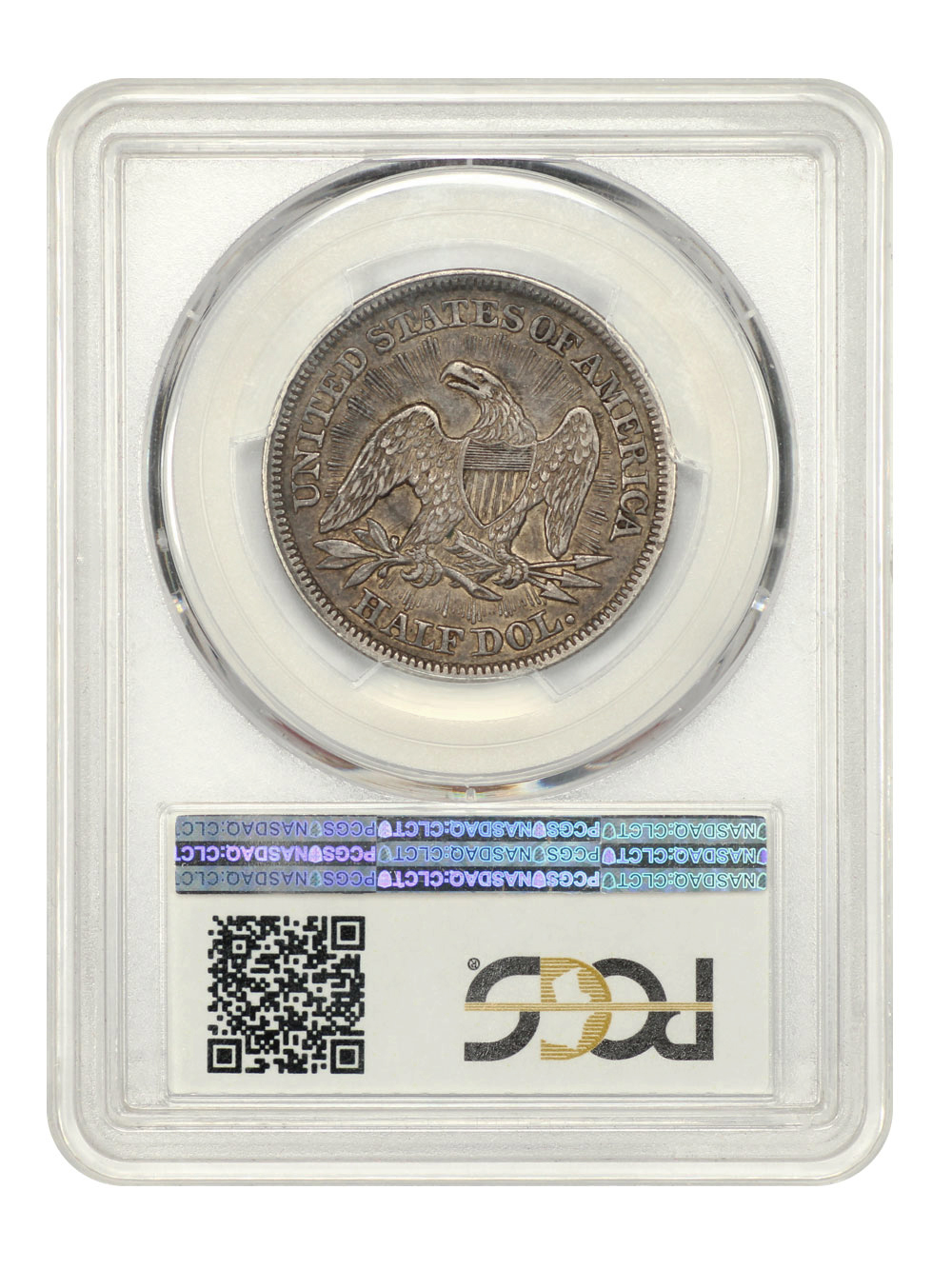 image for: 1853 Arrows & Rays 50c PCGS XF40