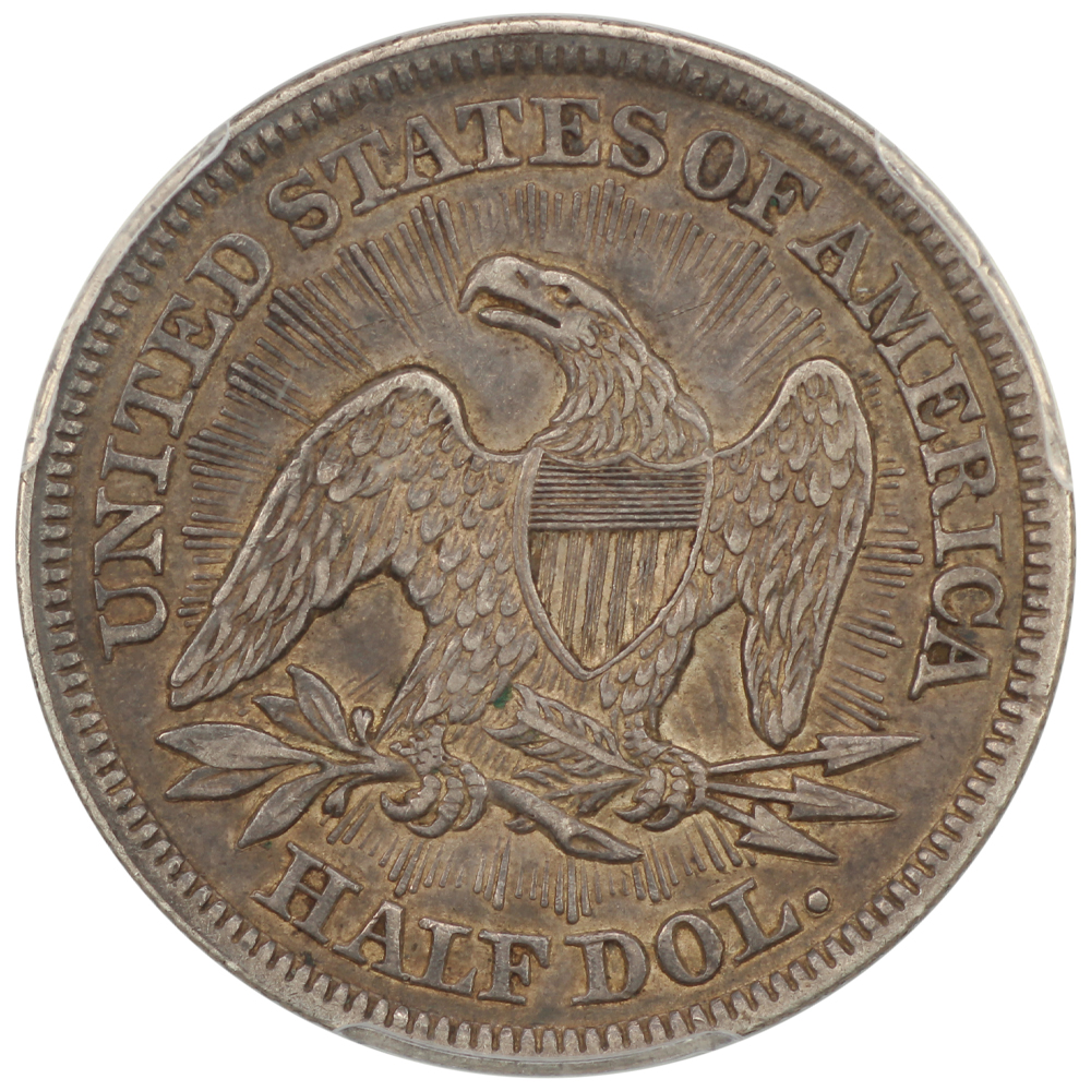 image for: 1853 Arrows & Rays 50c PCGS XF40