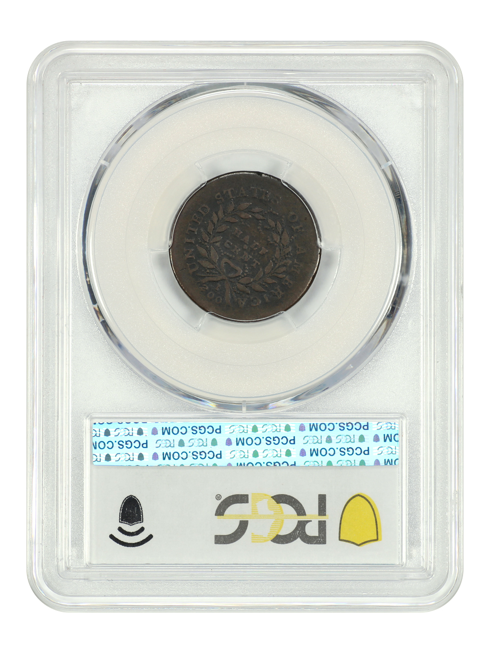 image for: 1793 1/2c PCGS F12 BN