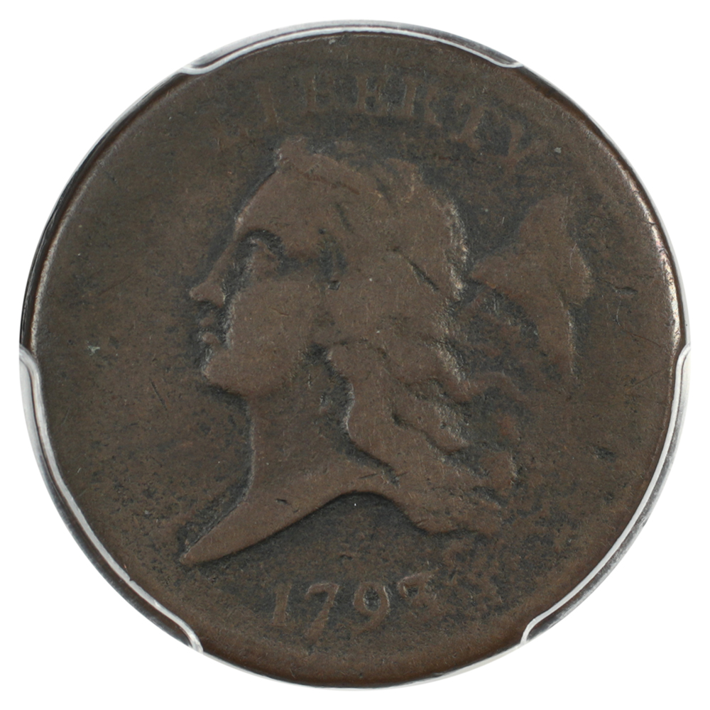 image for: 1793 1/2c PCGS F12 BN