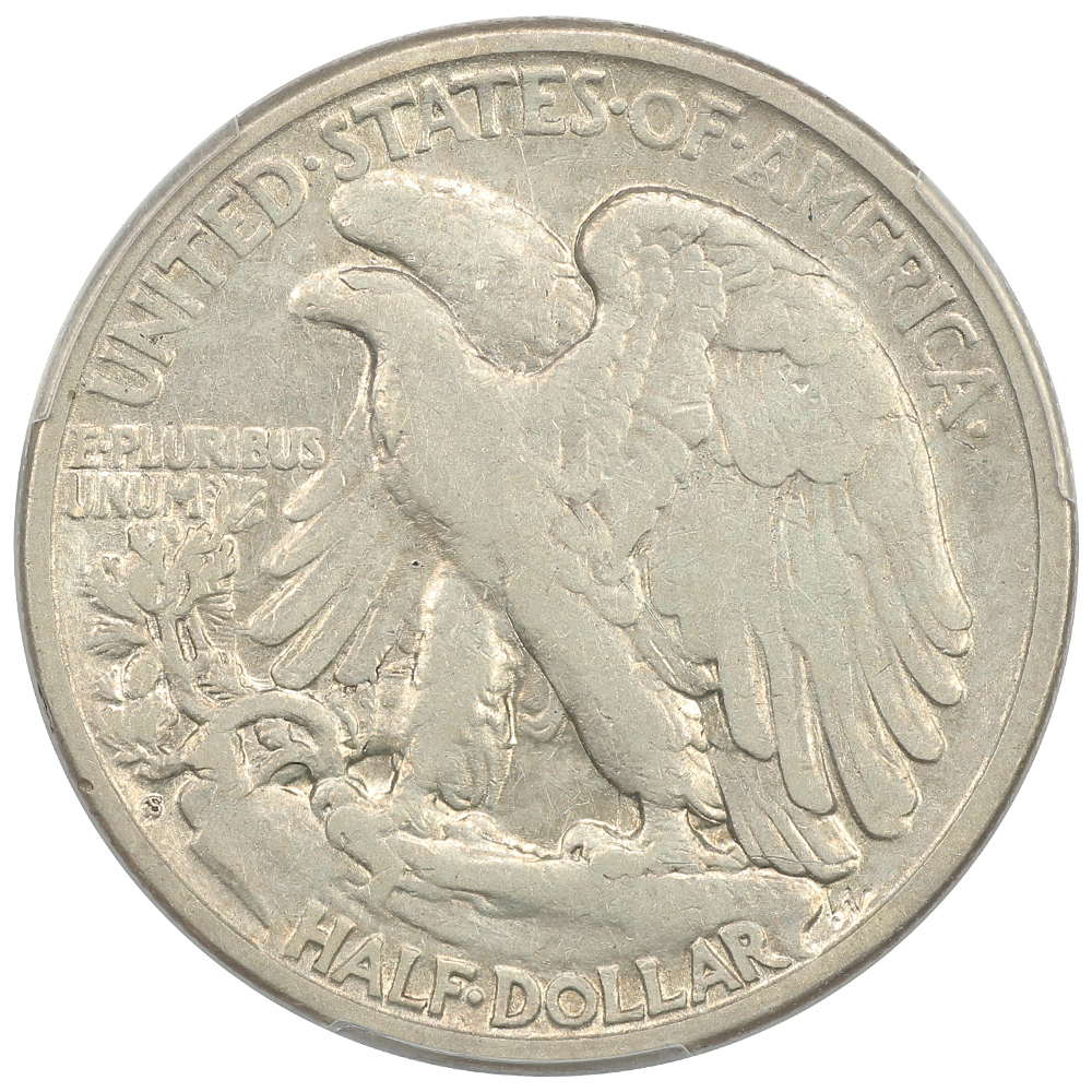 image for: 1923-S 50c PCGS VF30