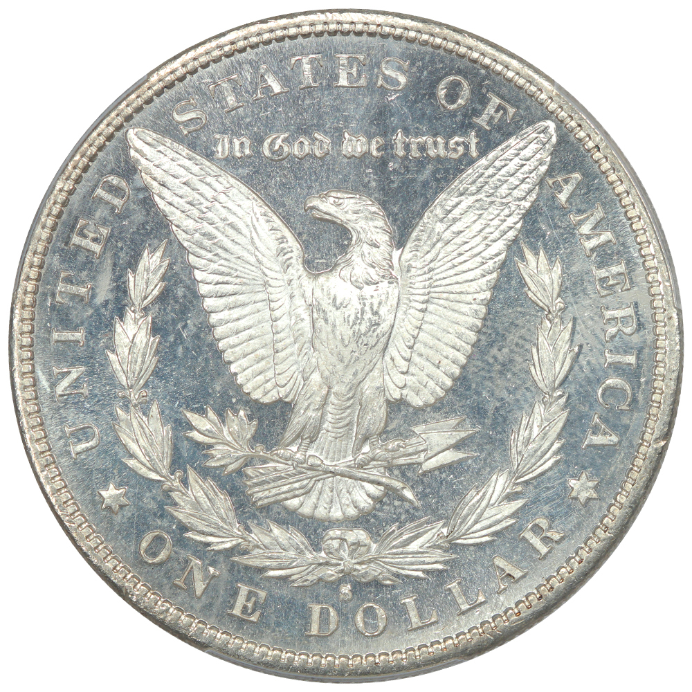 image for: 1881-S $1  PCGS MS64 DMPL