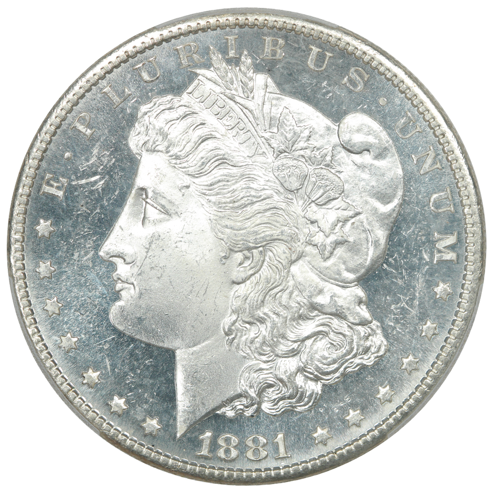 image for: 1881-S $1  PCGS MS64 DMPL