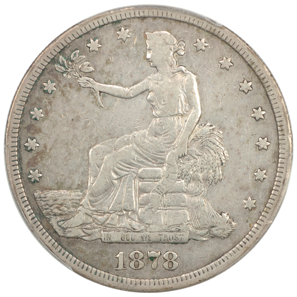 thumbnail for: 1878-S Trade$ PCGS VF25