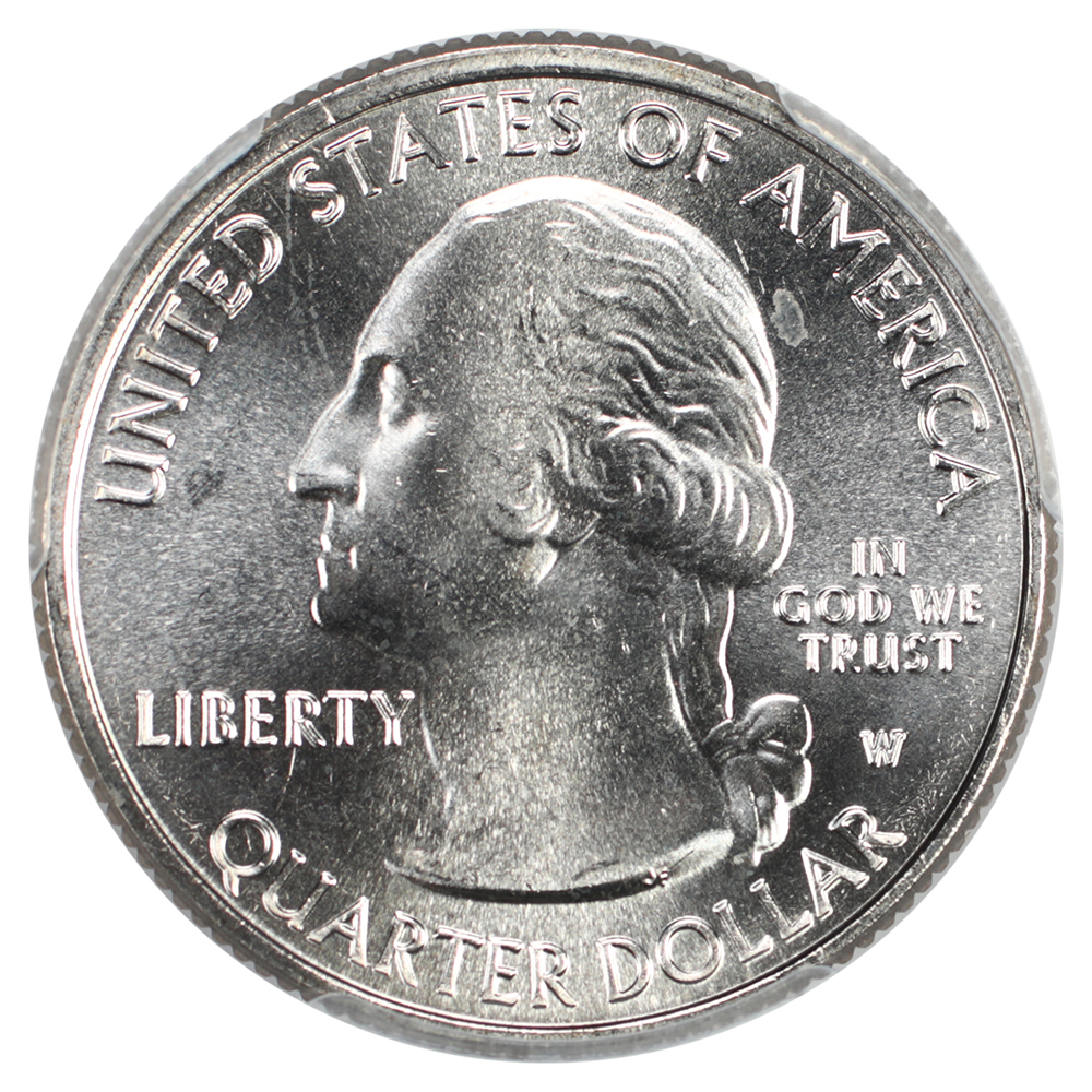 image for: 2019-W American Memorial 25c PCGS MS66