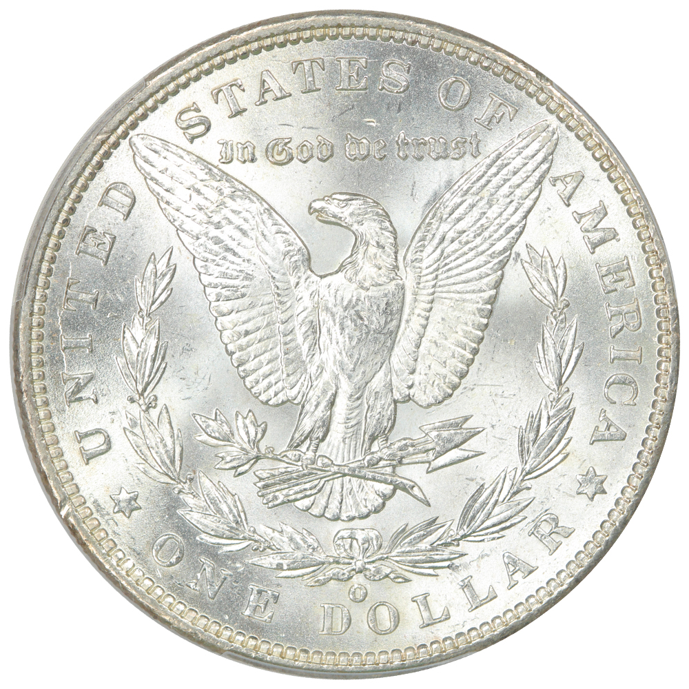 image for: 1900-O/CC $1  PCGS MS62