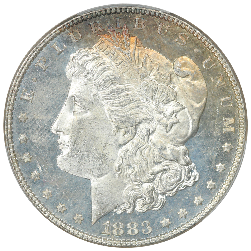 image for: 1883 $1  PCGS MS64 DMPL