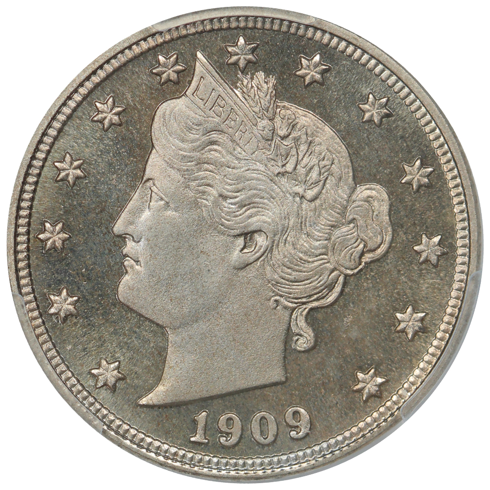 image for: 1909 5c PCGS PR66