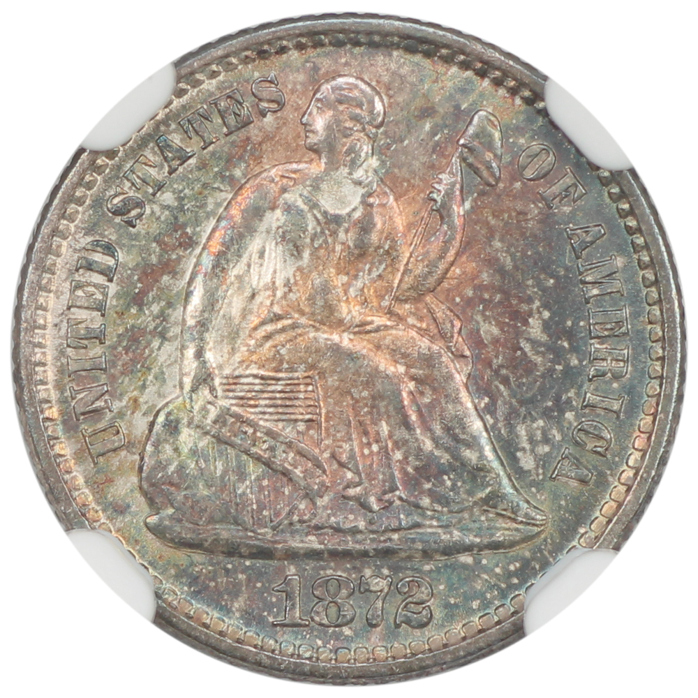 image for: 1872 H10c NGC MS66